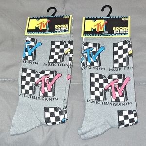 MTV Music Television Crew Socks‎ (2)